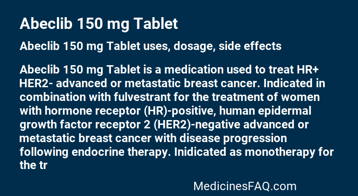 Abeclib 150 mg Tablet