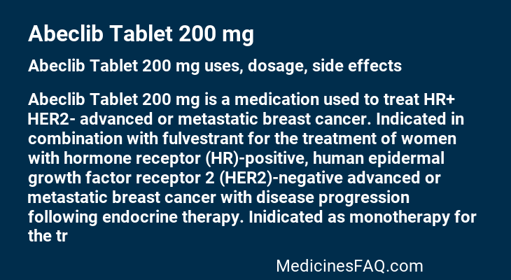 Abeclib Tablet 200 mg