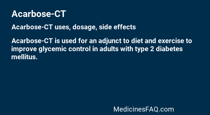 Acarbose-CT