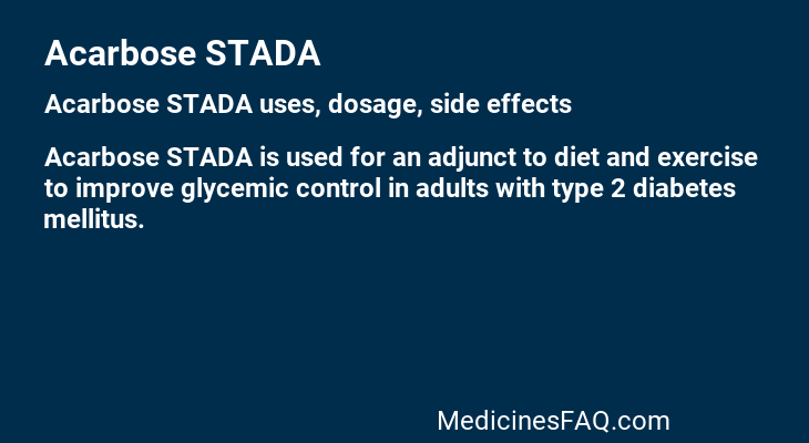 Acarbose STADA