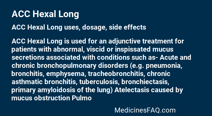 ACC Hexal Long