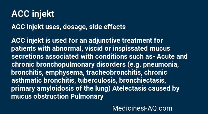 ACC injekt