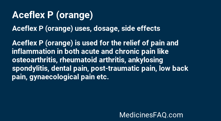 Aceflex P (orange)