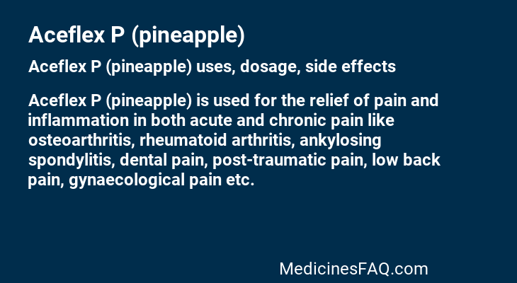 Aceflex P (pineapple)