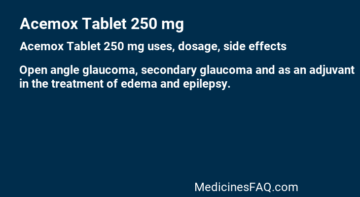Acemox Tablet 250 mg
