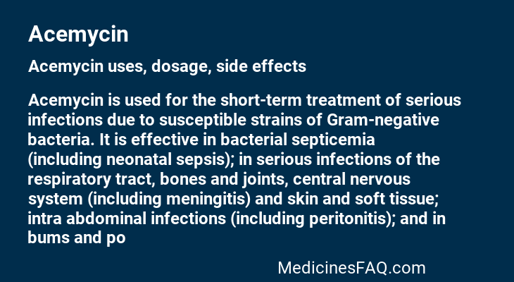 Acemycin