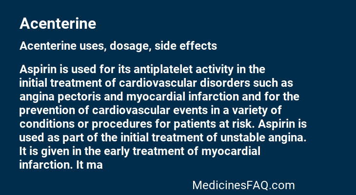 Acenterine