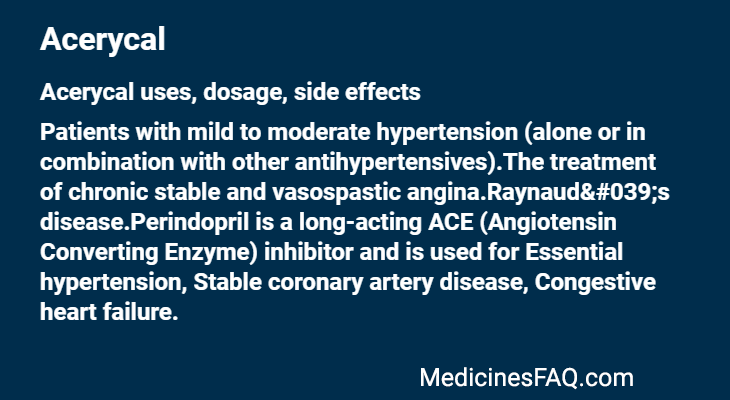 Acerycal