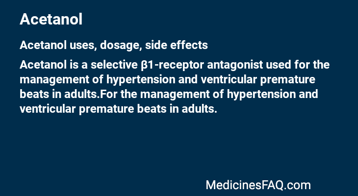 Acetanol