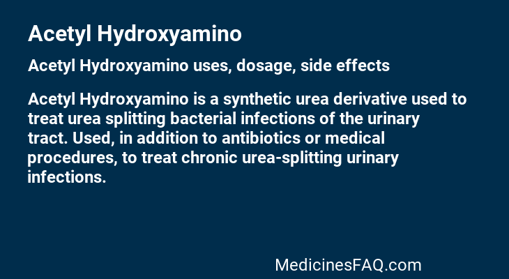 Acetyl Hydroxyamino