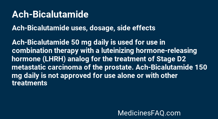 Ach-Bicalutamide