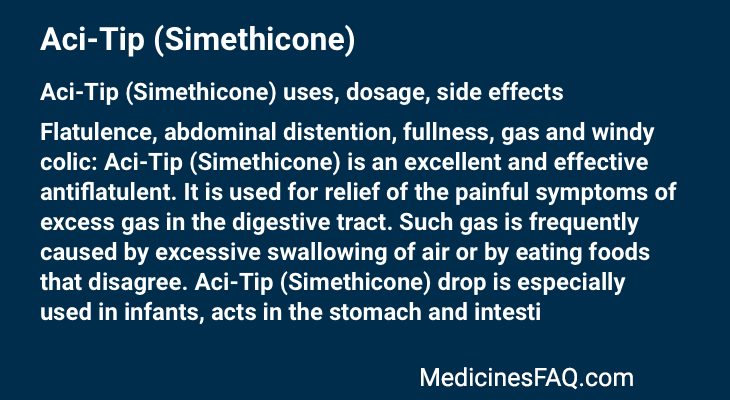 Aci-Tip (Simethicone)