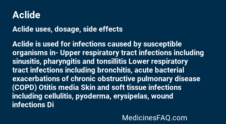 Aclide