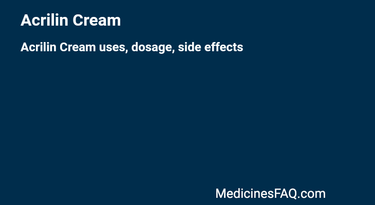 Acrilin Cream