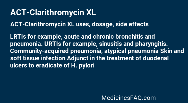 ACT-Clarithromycin XL