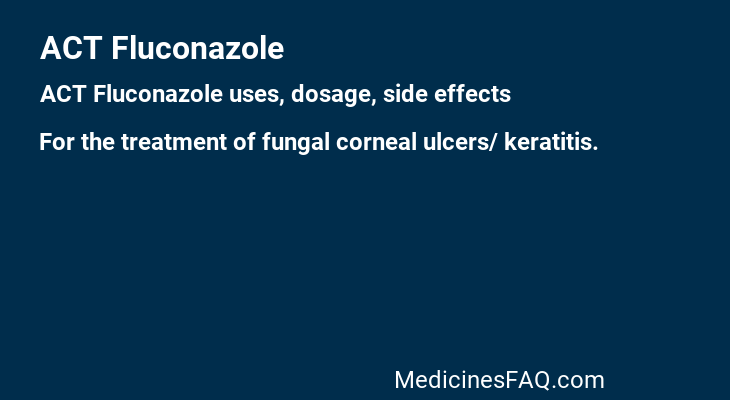 ACT Fluconazole