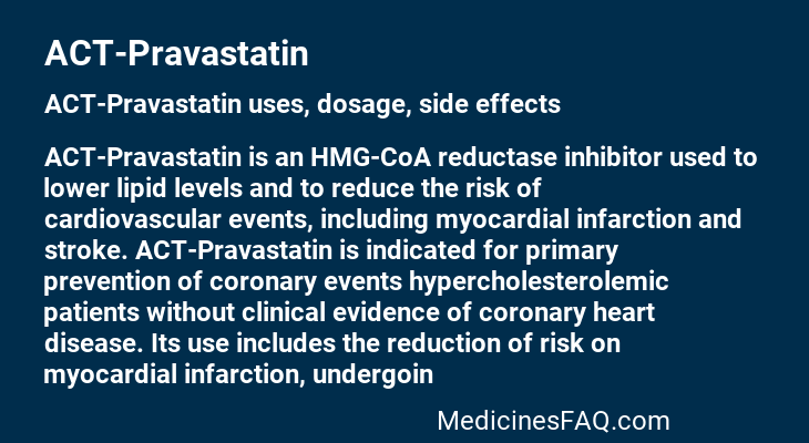 ACT-Pravastatin