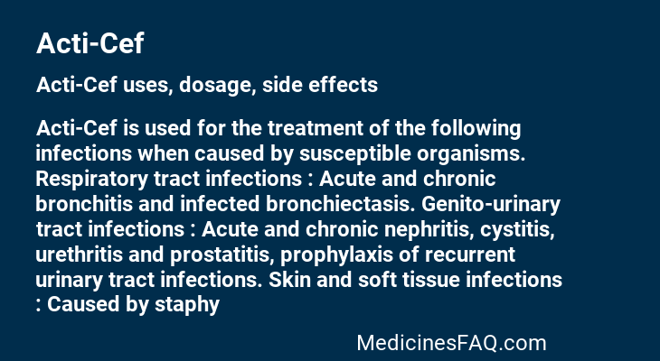 Acti-Cef