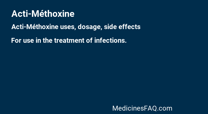 Acti-Méthoxine