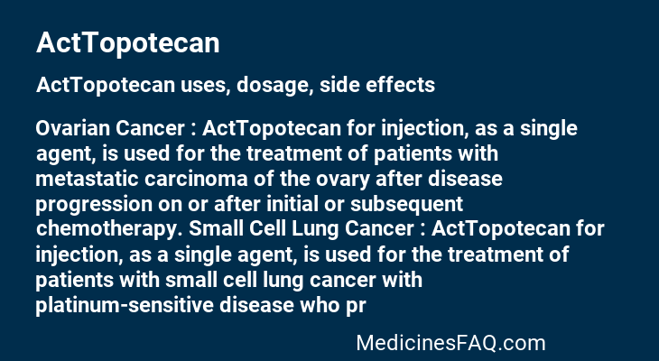 ActTopotecan