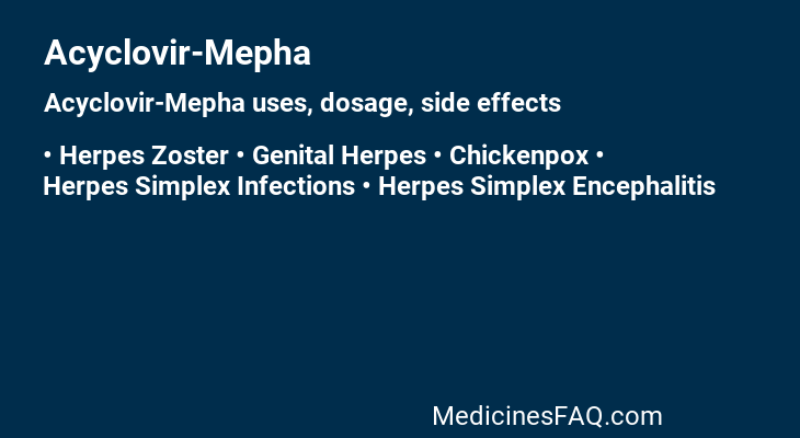 Acyclovir-Mepha