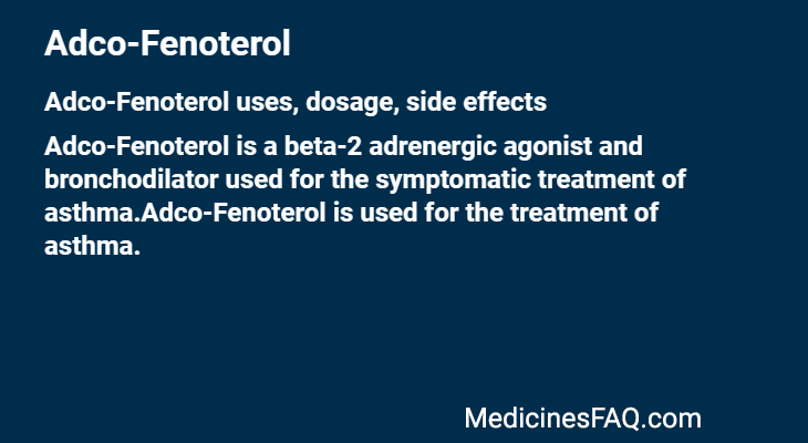 Adco-Fenoterol