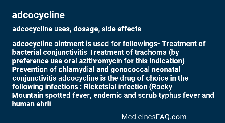 adcocycline