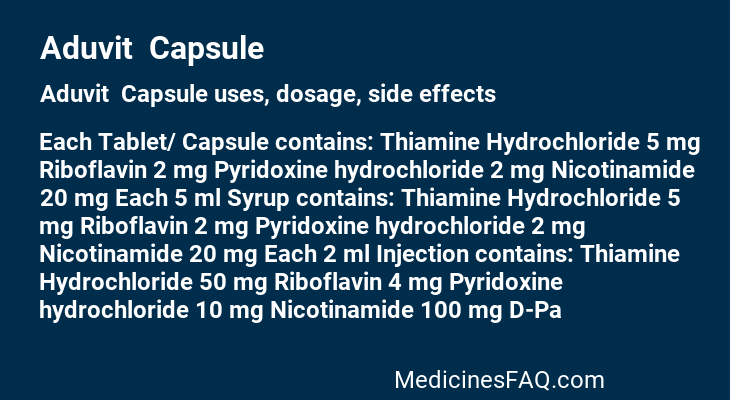 Aduvit  Capsule