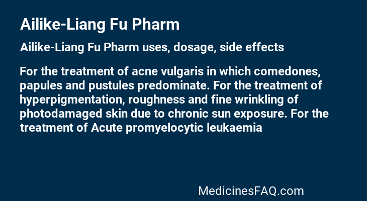 Ailike-Liang Fu Pharm