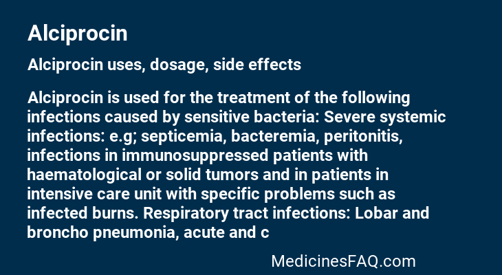 Alciprocin