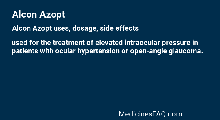 Alcon Azopt