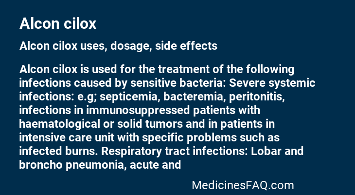 Alcon cilox