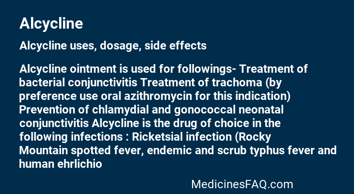 Alcycline