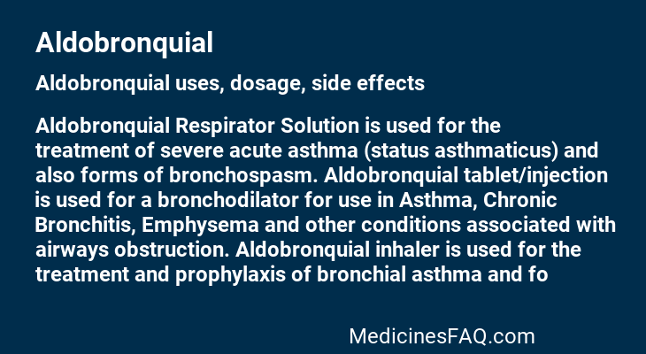 Aldobronquial