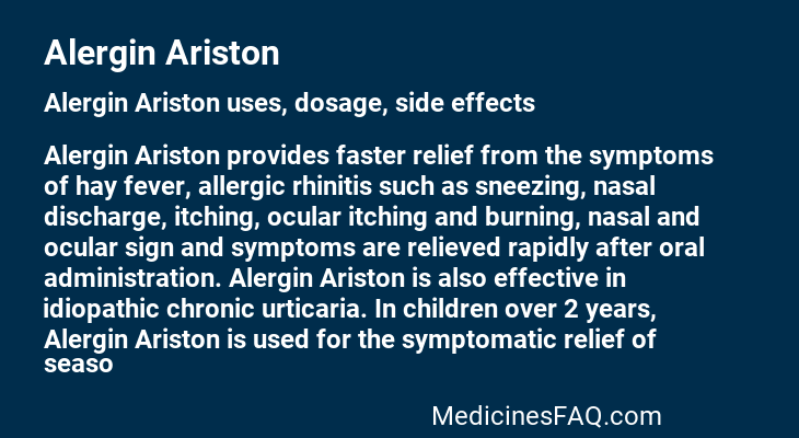 Alergin Ariston