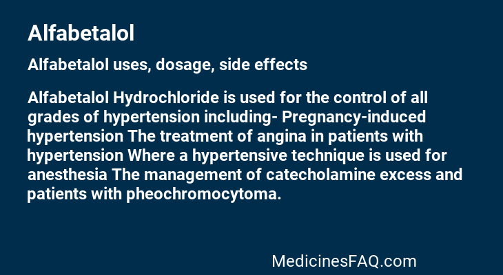 Alfabetalol