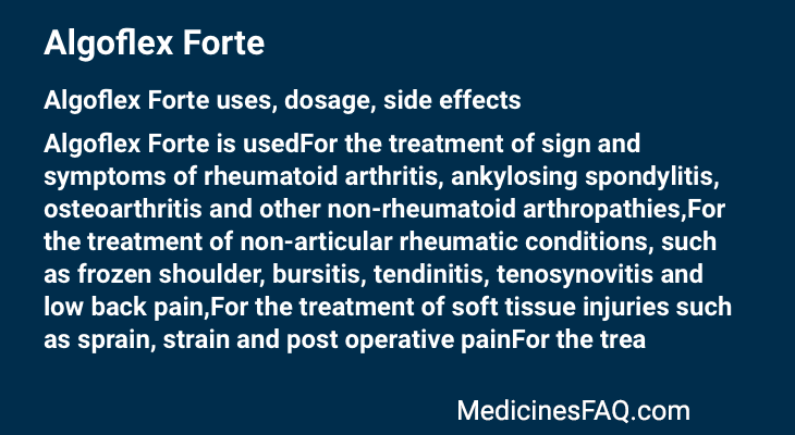 Algoflex Forte