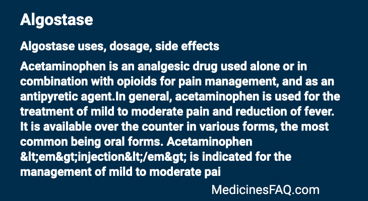 Algostase