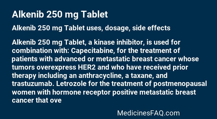 Alkenib 250 mg Tablet