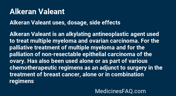 Alkeran Valeant