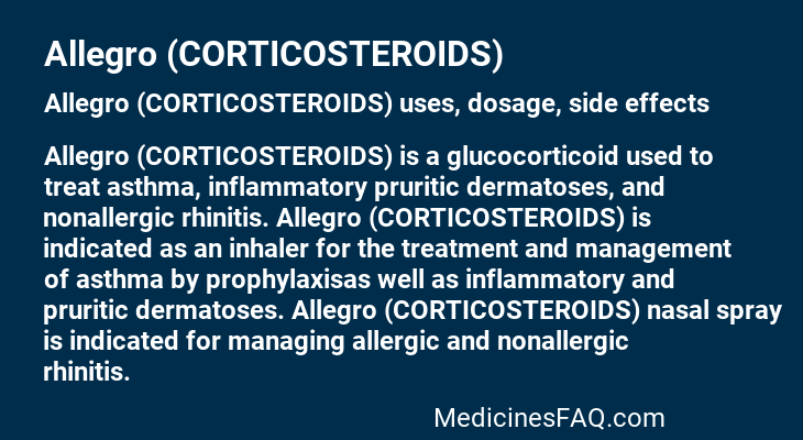 Allegro (CORTICOSTEROIDS)