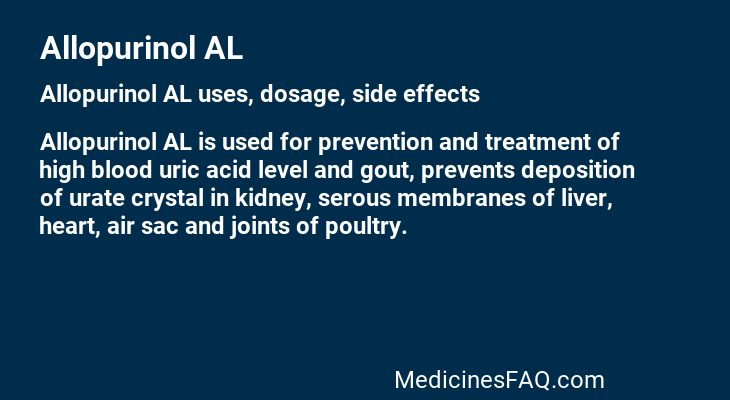 Allopurinol AL