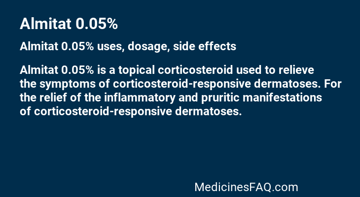 Almitat 0.05%