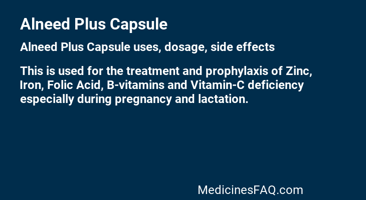 Alneed Plus Capsule