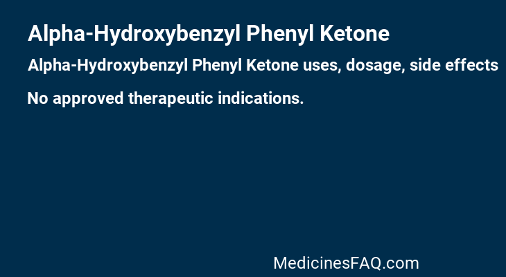 Alpha-Hydroxybenzyl Phenyl Ketone