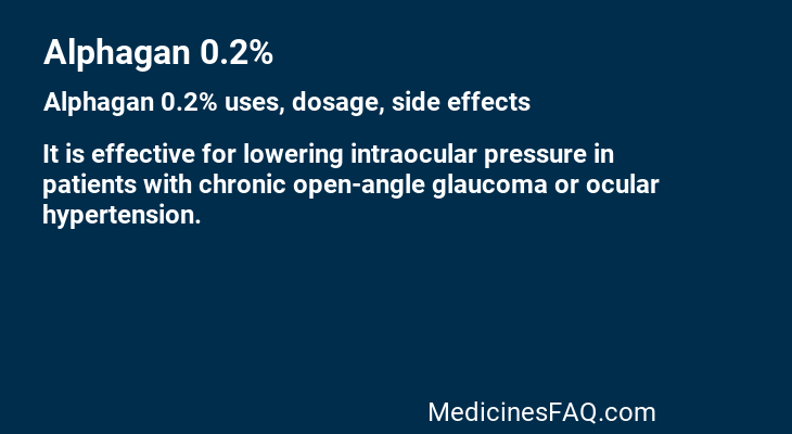 Alphagan 0.2%