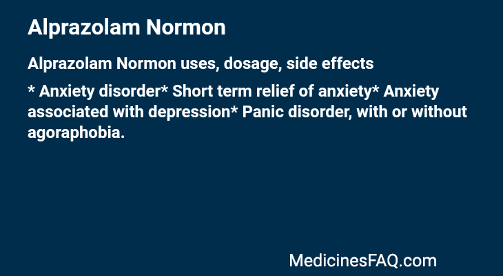 Alprazolam Normon