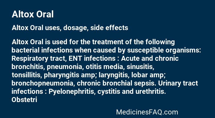 Altox Oral