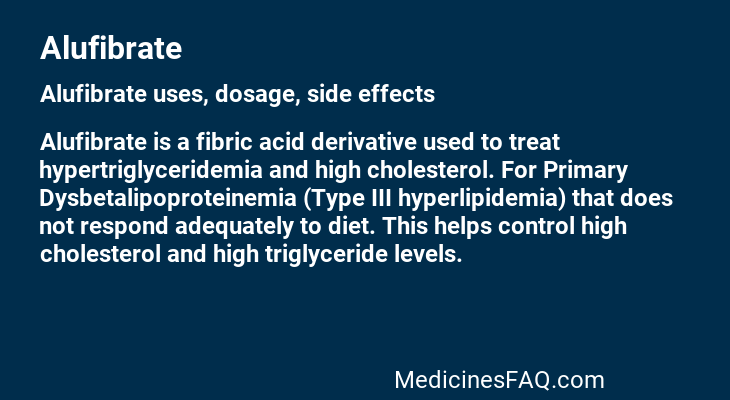 Alufibrate