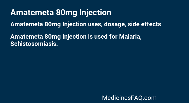 Amatemeta 80mg Injection